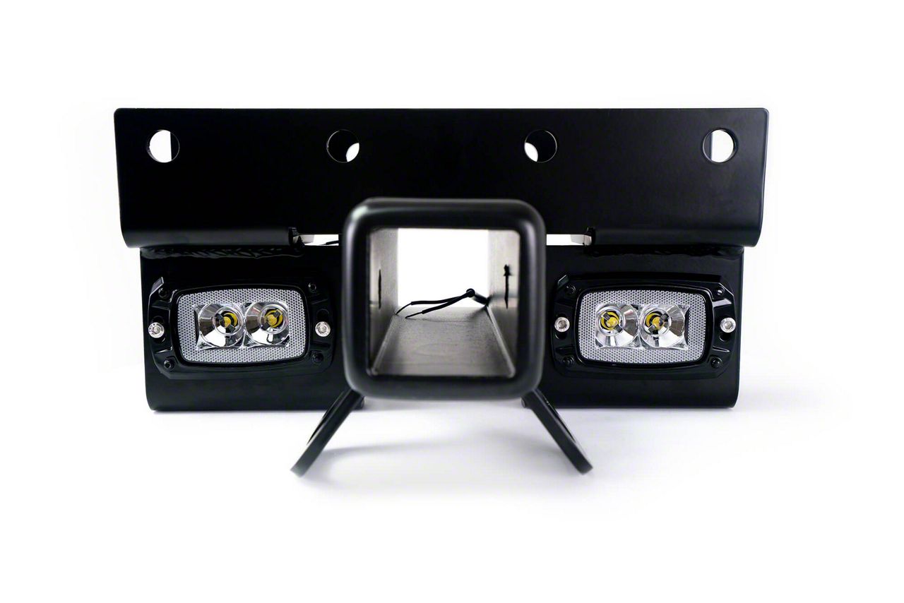 DV8 Offroad Bolt-On Hitch with Lights (07-23 Jeep Wrangler JK & JL)