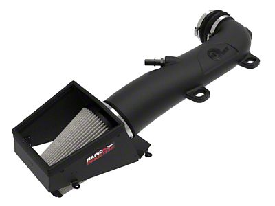AFE Rapid Induction Cold Air Intake with Pro DRY S Filter; Black (18-23 3.6L Jeep Wrangler JL)