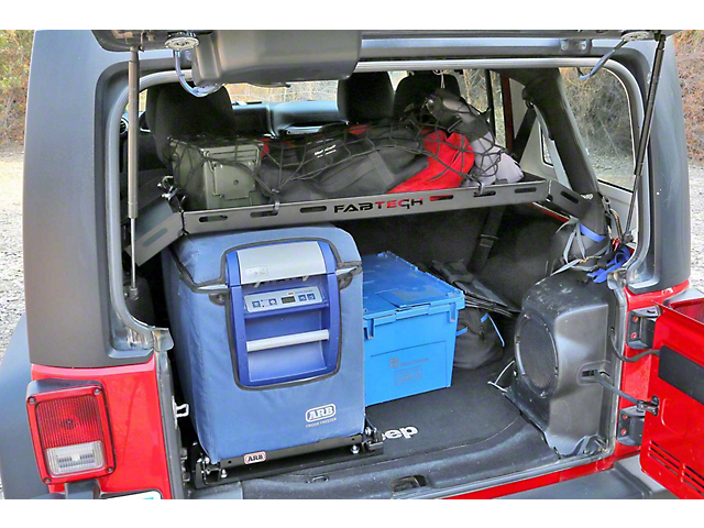 Fabtech Interior Cargo Rack (07-18 Jeep Wrangler JK 4-Door)