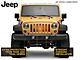 Jeep Licensed by RedRock Grille Insert; Sunset (07-18 Jeep Wrangler JK)