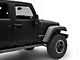 Jeep Licensed by RedRock Wrangler Side Logo; Pink (87-18 Jeep Wrangler YJ, TJ & JK)