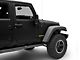 Jeep Licensed by RedRock Wrangler Side Logo; Lime Green (87-18 Jeep Wrangler YJ, TJ & JK)