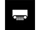 Jeep Ammo Grille Spare Tire Cover; Black (66-18 Jeep CJ5, CJ7, Wrangler YJ, TJ & JK)