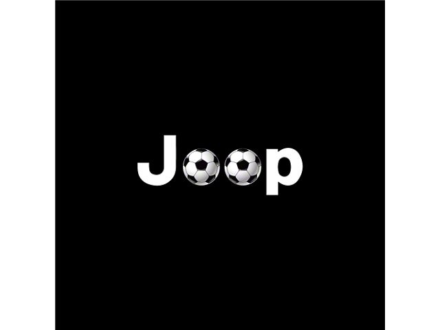 Jeep Soccer Balls Spare Tire Cover with Camera Port; Black (18-24 Jeep Wrangler JL)