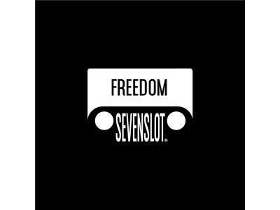 Seven Slot Freedom Jeep Grille Spare Tire Cover with Camera Port; Black (18-24 Jeep Wrangler JL)