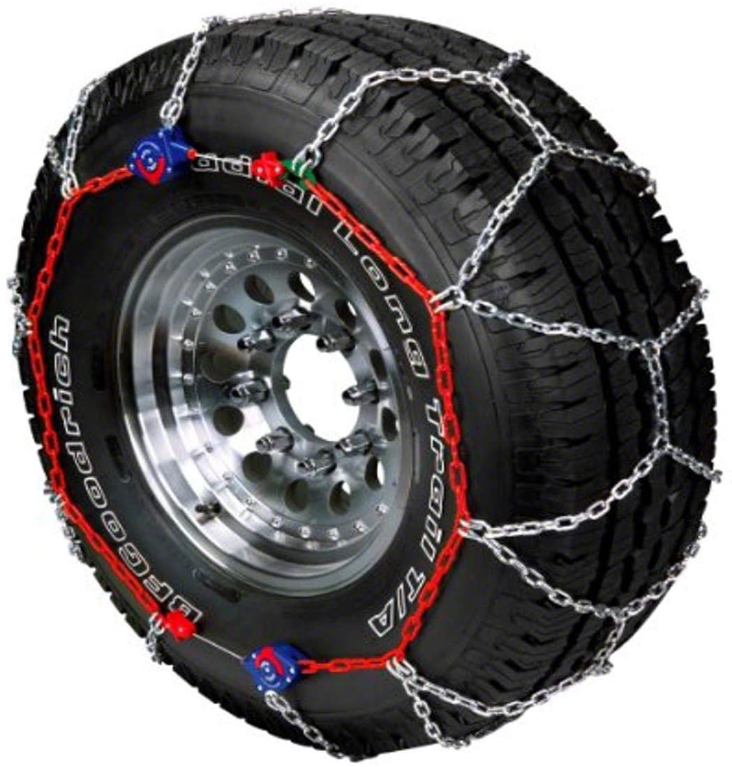 Security Chain Jeep Wrangler AutoTrac Light Truck/SUV Tire Chains; See