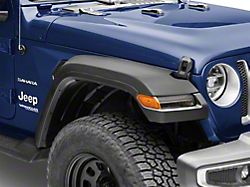 MP Concepts High Clearance Fender Flares with Sequential Turn Signals; Front (18-22 Jeep Wrangler JL)