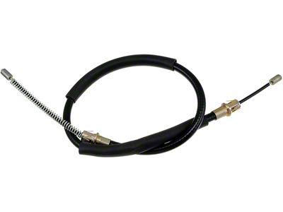 Rear Parking Brake Cable; Driver Side (87-89 Jeep Wrangler YJ)