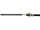Rear Parking Brake Cable; Driver Side (1990 Jeep Wrangler YJ)