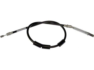Rear Parking Brake Cable; Driver Side (03-06 Jeep Wrangler TJ w/ Rear Disc Brakes, Excluding Unlimited)