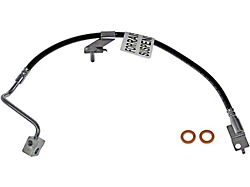 Rear Brake Hydraulic Hose for Lifted Applications; Center (97-06 Jeep Wrangler TJ)