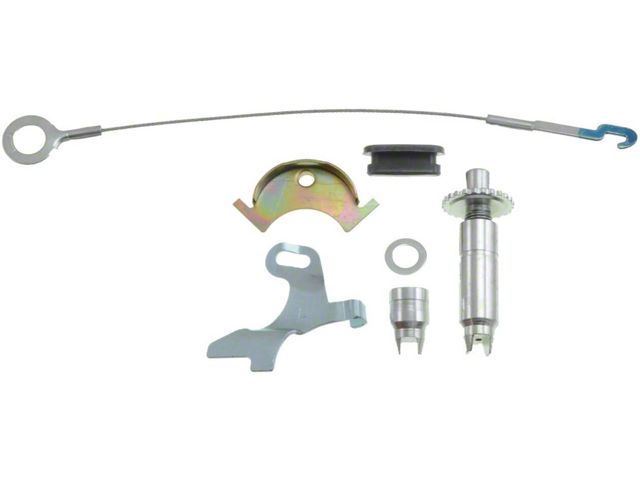 Rear Drum Brake Self Adjuster Repair Kit; Driver Side (78-89 Jeep CJ5, CJ7 & Wrangler YJ)