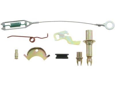 Rear Drum Brake Self Adjuster Repair Kit; Passenger Side (90-99 Jeep Wrangler YJ & TJ)