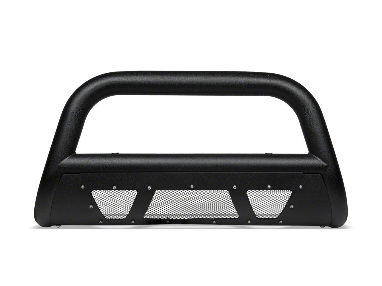 Armordillo MS Series Bull Bar; Textured Black (07-09 Jeep Wrangler JK)