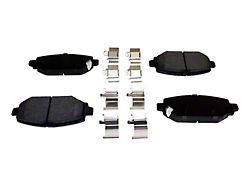 Mopar Standard Brake Pads; Rear Pair (18-23 Jeep Wrangler JL w/ Standard Brakes)