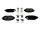 Replacement Brake Pads; Rear Pair (18-24 Jeep Wrangler JL w/ 12.90-Inch Rear Rotors)