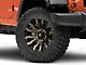 Fuel Wheels Blitz Matte Black Double Dark Tint Wheel; 20x9 (07-18 Jeep Wrangler JK)