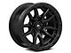 Fuel Wheels Rebel Matte Black Wheel; 17x9 (07-18 Jeep Wrangler JK)