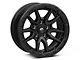Fuel Wheels Rebel Matte Black Wheel; 17x9 (07-18 Jeep Wrangler JK)