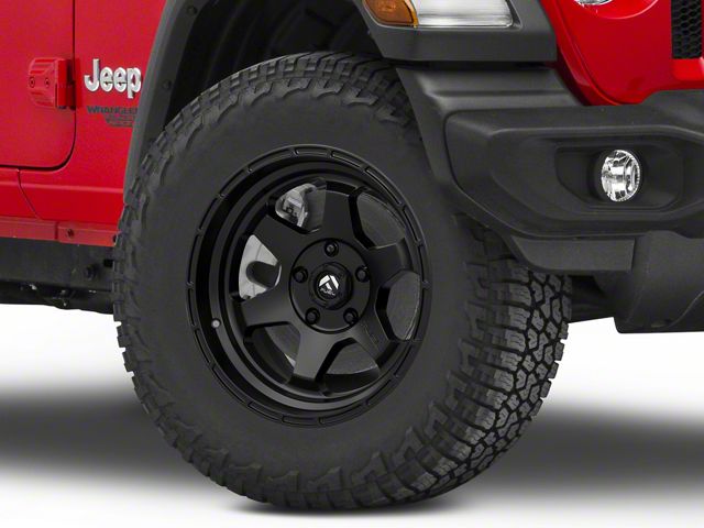 Fuel Wheels Shok Matte Black Wheel; 18x9 (18-24 Jeep Wrangler JL)