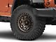 Fuel Wheels Unit Matte Bronze with Matte Black Ring Wheel; 17x9 (07-18 Jeep Wrangler JK)