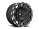 Fuel Wheels Vengeance Matte Black Double Dark Tint Wheel; 17x9 (20-24 Jeep Gladiator JT)