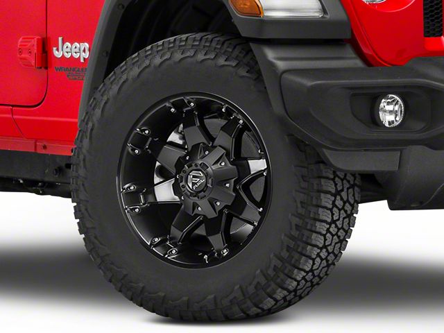 Fuel Wheels Octane Matte Black Wheel; 18x9 (18-24 Jeep Wrangler JL)