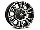Fuel Wheels Vapor Matte Black Double Dark Tint Wheel; 18x9 (07-18 Jeep Wrangler JK)