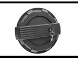 Rugged Ridge Elite Locking Fuel Door; Black (18-26 Jeep Wrangler JL, Excluding Diesel)
