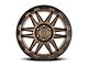 Black Rhino Apache Matte Bronze with Black Bolts Wheel; 20x9 (07-18 Jeep Wrangler JK)