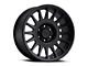 Black Rhino Bullhead Matte Black Wheel; 18x9 (18-24 Jeep Wrangler JL)