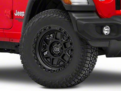 Black Rhino Kelso Matte Black Wheel; 18x9 (18-23 Jeep Wrangler JL)