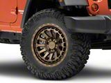 Black Rhino Raid Matte Bronze Wheel; 18x9.5 (20-23 Jeep Gladiator JT)