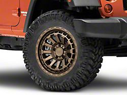 Black Rhino Raid Matte Bronze Wheel; 18x9.5 (20-22 Jeep Gladiator JT)