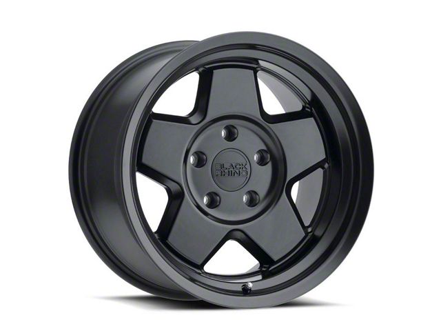 Black Rhino Realm Matte Black Wheel; 18x9.5 (07-18 Jeep Wrangler JK)