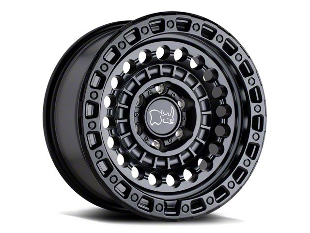 Black Rhino Sentinel Matte Black Wheel; 20x9.5 (07-18 Jeep Wrangler JK)