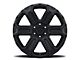 Black Rhino Wanaka Matte Black Wheel; 18x9 (07-18 Jeep Wrangler JK)