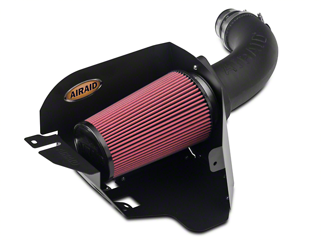 Airaid Cold Air Dam Intake with Red SynthaFlow Oiled Filter (07-11 3.8L Jeep Wrangler JK)