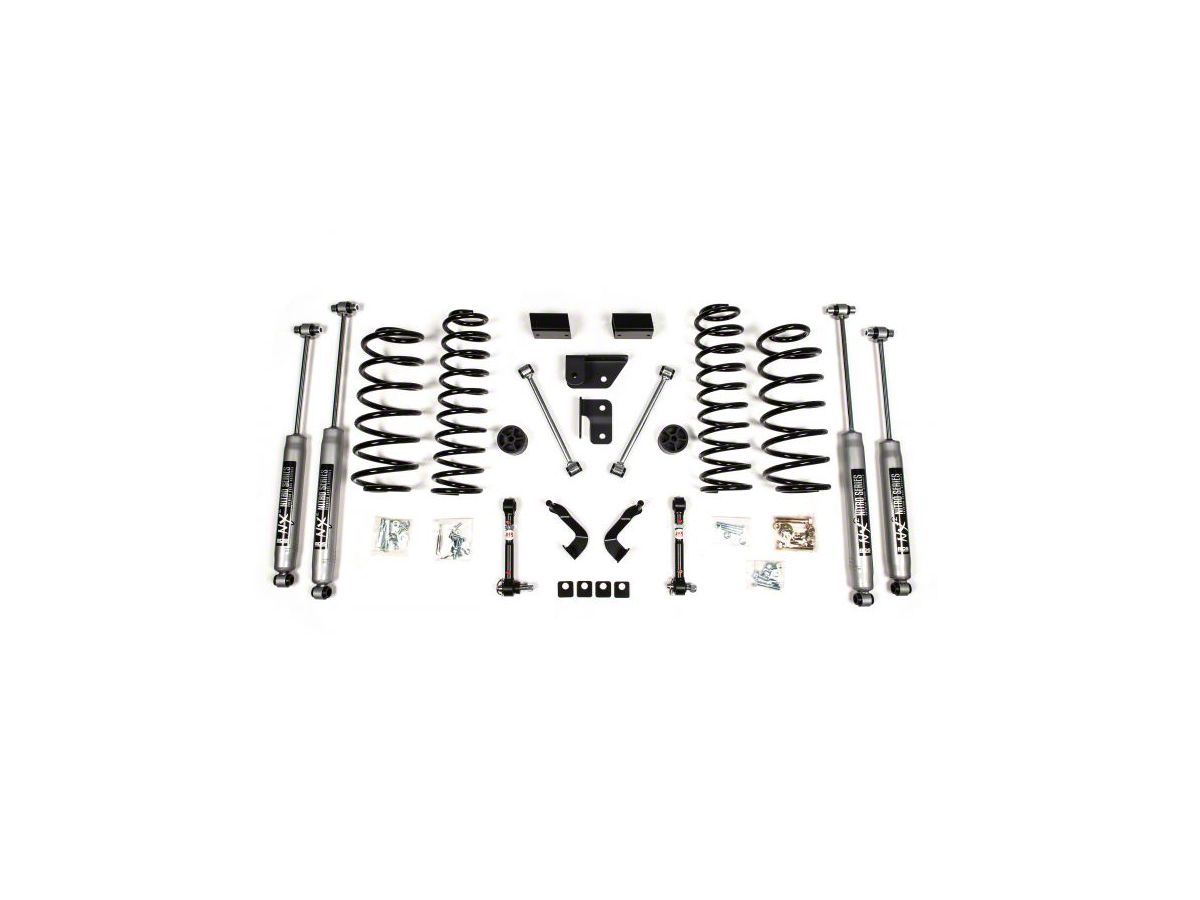 BDS Jeep Wrangler 2-Inch Suspension Lift Kit with Fox Shocks BDS1435FS  (18-23  or  Jeep Wrangler JL 4-Door, Excluding 4xe & Rubicon 392) -  Free Shipping