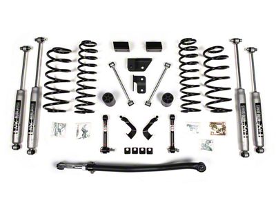 BDS 3-Inch Suspension Lift Kit with NX2 Shocks (18-24 2.0L or 3.6L Jeep Wrangler JL 4-Door, Excluding 4xe & Rubicon 392)
