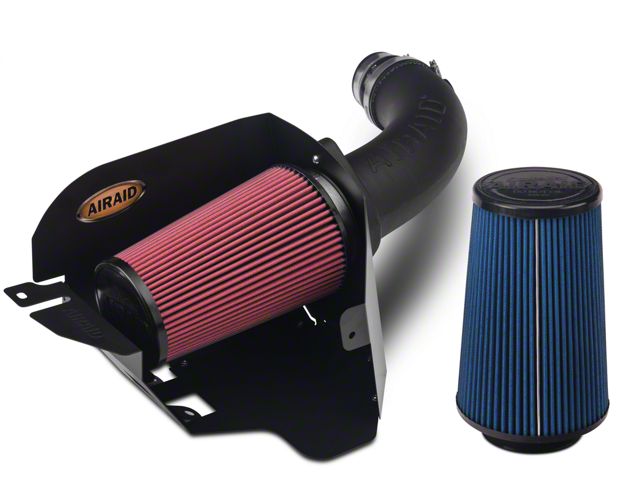 Airaid Cold Air Dam Intake with SynthaMax Dry Filter (07-11 3.8L Jeep Wrangler JK)