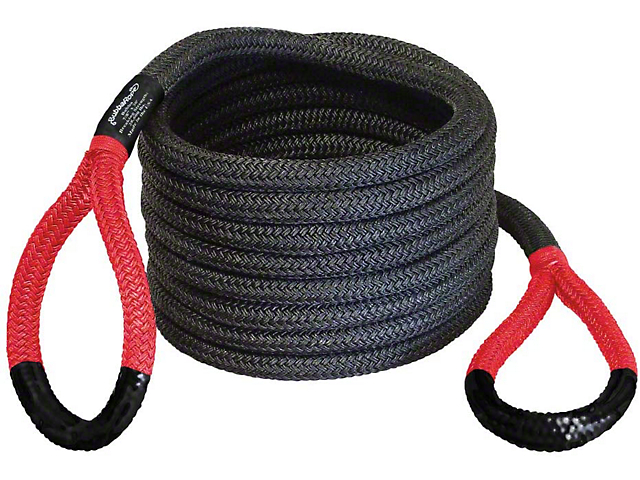 Bubba Rope 7/8-Inch x 30-Foot Synthetic Recovery Rope with Red Eyes