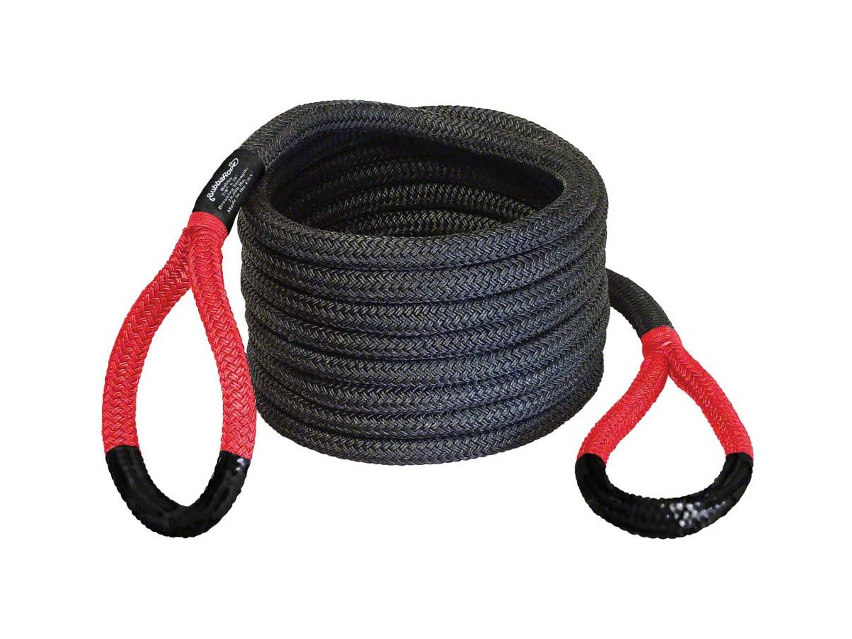 Bubba Rope Jeep Wrangler 7/8-Inch x 30-Foot Synthetic Recovery Rope with  Red Eyes 176680RDG - Free Shipping