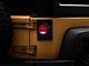 Raxiom Axial Series Halo LED Tail Lights; Black Housing; Clear Lens (07-18 Jeep Wrangler JK)