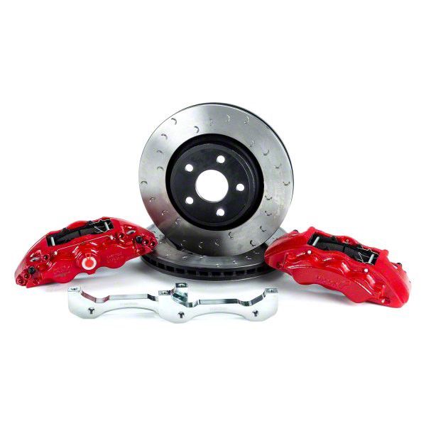 Alcon Jeep Wrangler 6Piston Front Big Brake Kit with 350x34mm Slotted