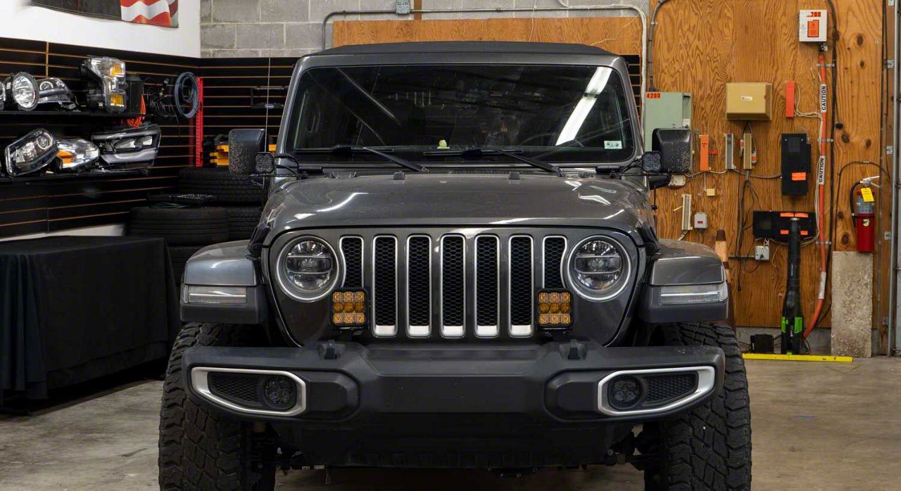 Diode Dynamics SS5 Pro CrossLink Bumper Light Bar Kit; White Driving (20-23 Jeep Gladiator JT)