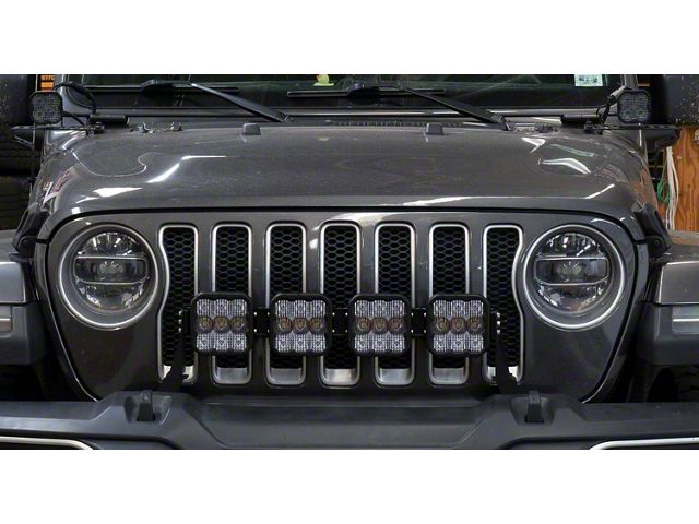 Diode Dynamics Stage Series Grille Mounting Bracket Kit (20-24 Jeep Gladiator JT)