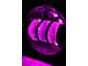 Quake LED Tempest 4-Inch RGB Accent Black Reflector LED Fog Lights (97-18 Jeep Wrangler TJ & JK)