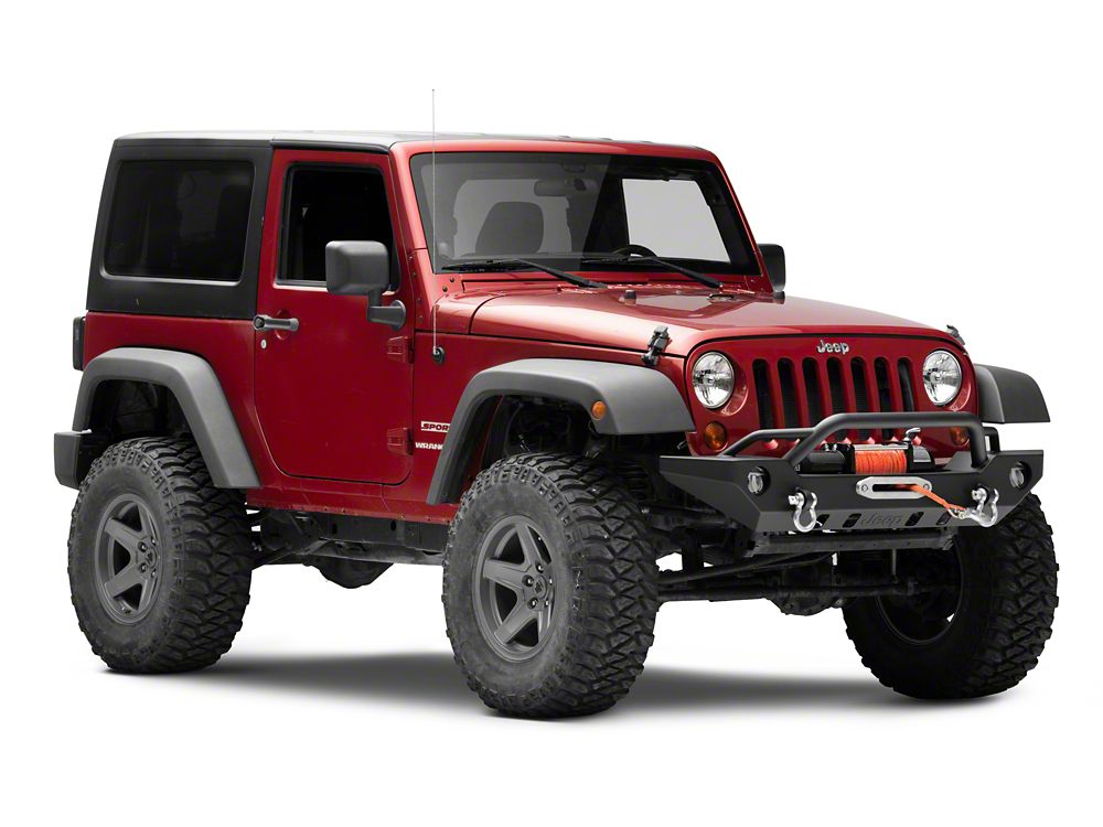 Jeep Licensed by RedRock Adventure HD Front Bumper with Jeep Logo (07 ...