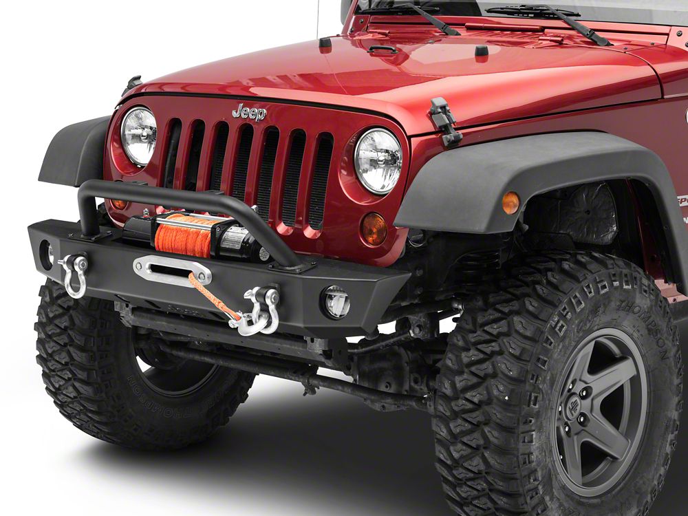 Jeep Licensed by RedRock Trekker Front Bumper with Jeep Logo (07-18 ...